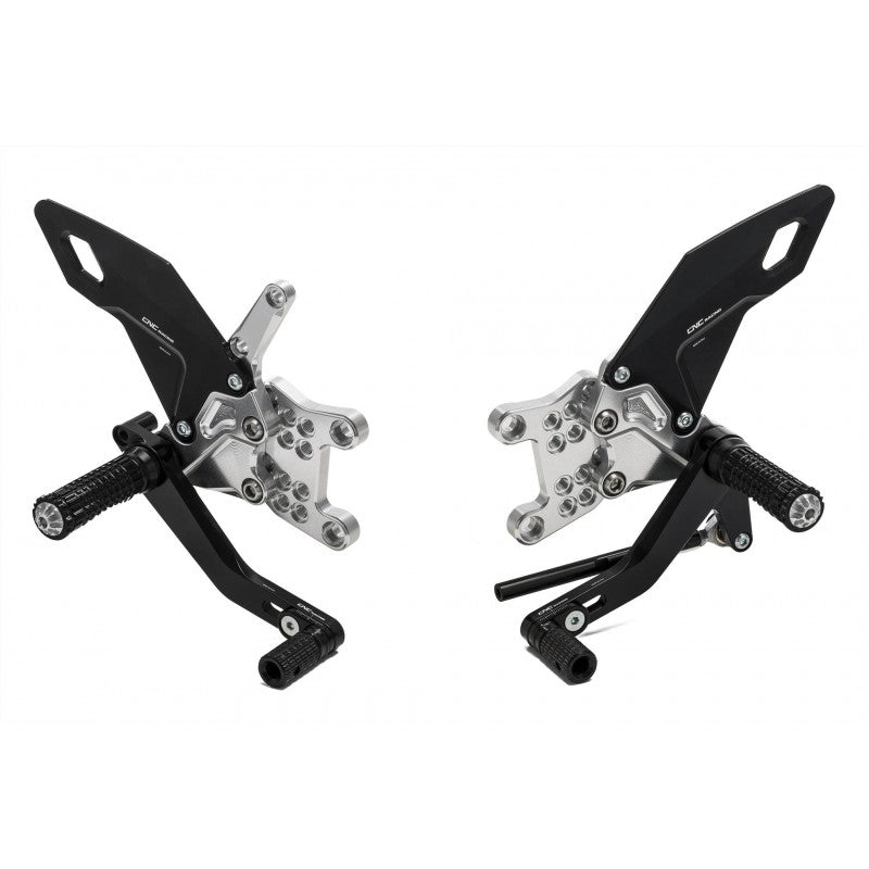 CNC Racing RPS EASY Adjustable Rearsets for 2009-2016 Aprilia RSV4/Tuono V4 models