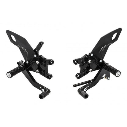 CNC Racing RPS EASY Adjustable Rearsets for 2009-2016 Aprilia RSV4/Tuono V4 models