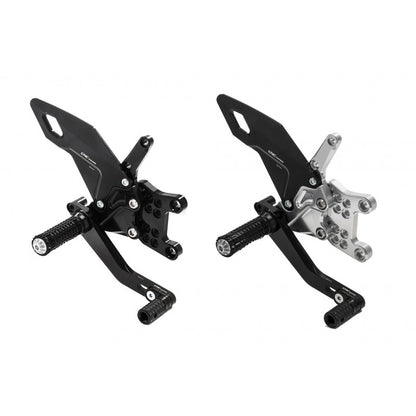 CNC Racing RPS EASY Adjustable Rearsets for 2009-2016 Aprilia RSV4/Tuono V4 models