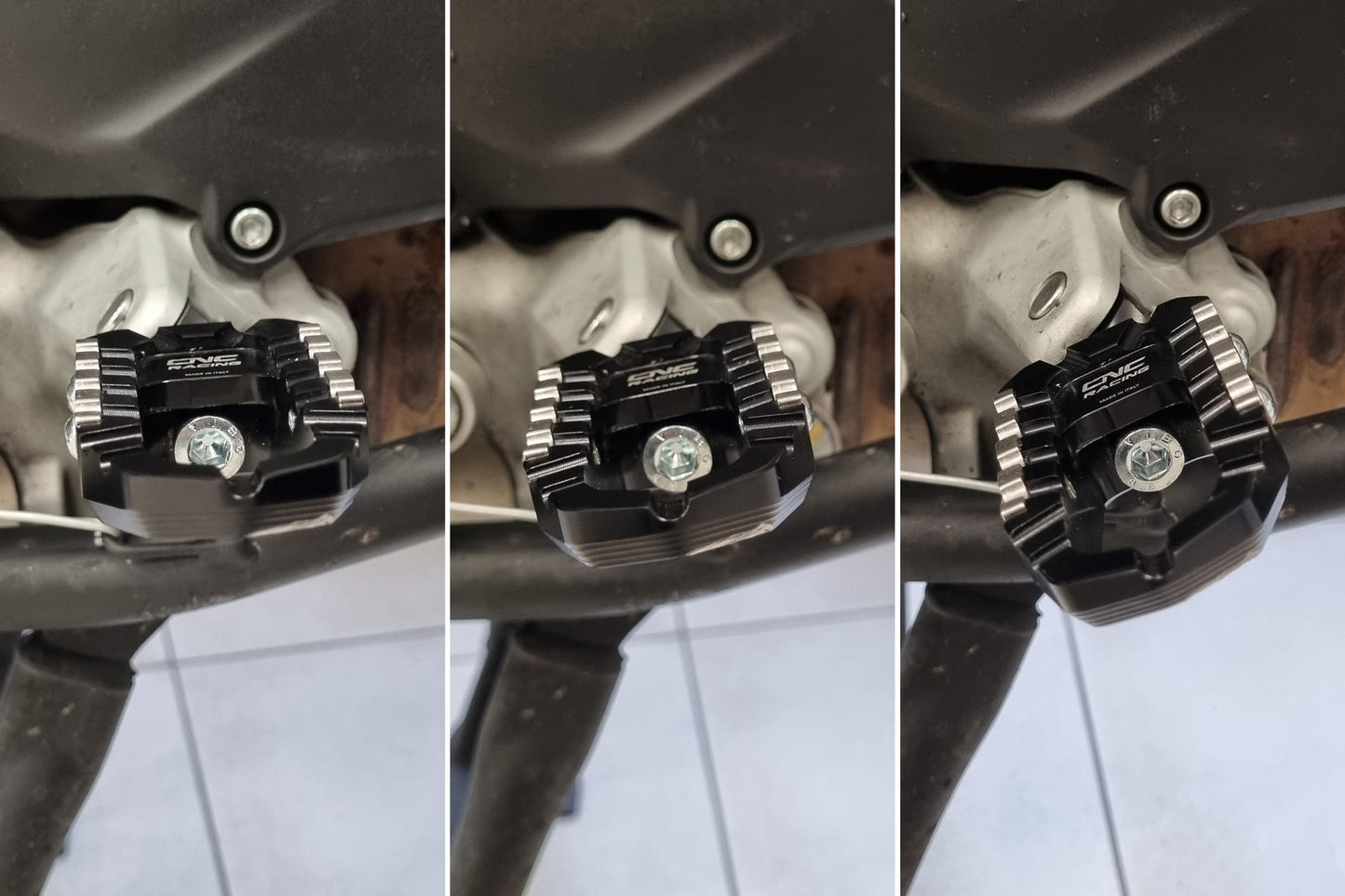 CNC Racing Advanced Adjustable Footpeg DRIVER Adapters For Touring and Easy Touring Footpegs
