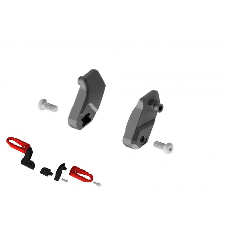 CNC Racing 30mm Riser kit for Touring and Easy Touring Footpegs