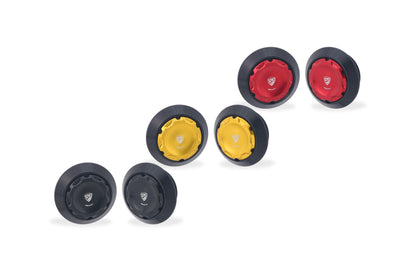 CNC Racing Ergal Main Rearset Caps For Ducati Multistrada V2 (2025+)