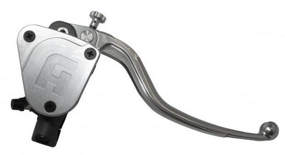 Accossato Radial Brake Master cylinder with integrated reservoir and folding lever, Piston 10.5 mm, for Offroad motorcycles, Scooters and Pitbikes