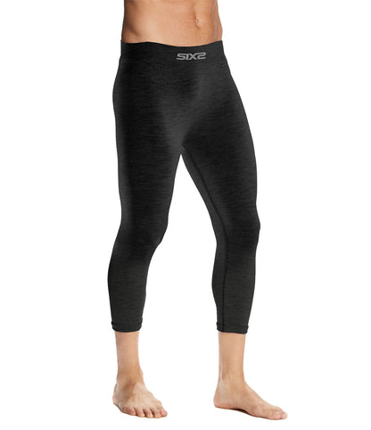 SIX2 Merino Wool 3/4 Leggings