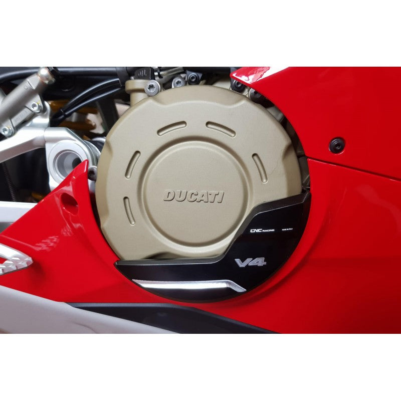CNC Racing Billet Clutch Protector for the Ducati Panigale V4 / S / Speciale (can be used on Streetfighter and Multistrada With Clutch Case Change)
