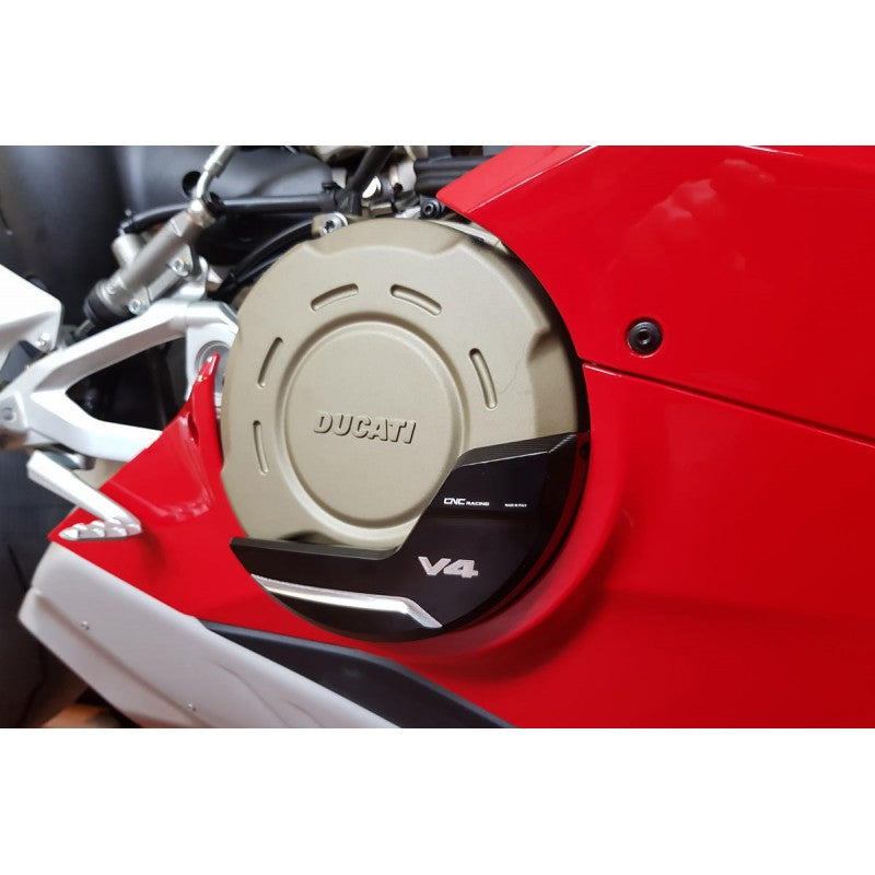 CNC Racing Billet Clutch Protector for the Ducati Panigale V4 / S / Speciale (can be used on Streetfighter and Multistrada With Clutch Case Change)