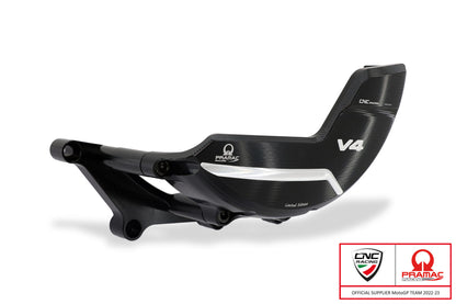 CNC Racing PRAMAC RACING LIMITED EDITION Billet Clutch Protector for the Ducati Streetfighter / Multistrada V4 (20-24)