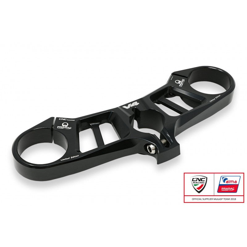 CNC Racing PRAMAC RACING LIMITED EDITION Upper Triple Clamp Kit for Ducati Panigale V4 / S / R / Speciale (18-24)