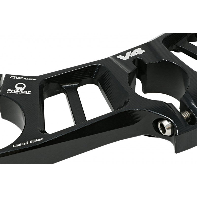 CNC Racing PRAMAC RACING LIMITED EDITION Upper Triple Clamp Kit for Ducati Panigale V4 / S / R / Speciale (18-24)