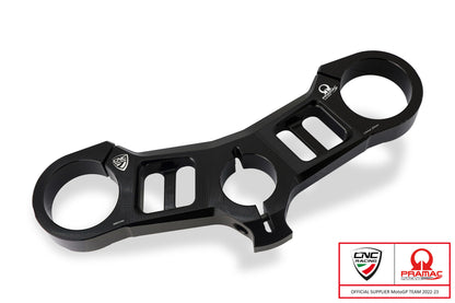 CNC Racing PRAMAC RACING LIMITED EDITION Upper Triple Clamp Kit for Ducati Panigale V2 (2020+) and 1299/1199 S/R/Superleggera, and 899/959