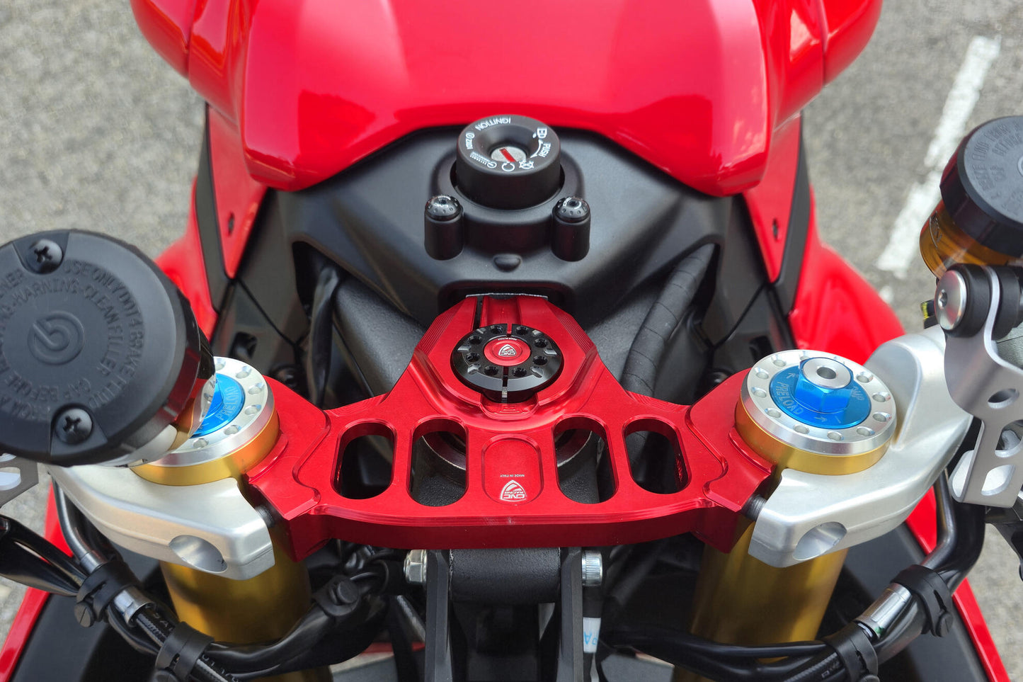 CNC Racing Upper Triple Clamp for Ducati Panigale V2 (2025+)