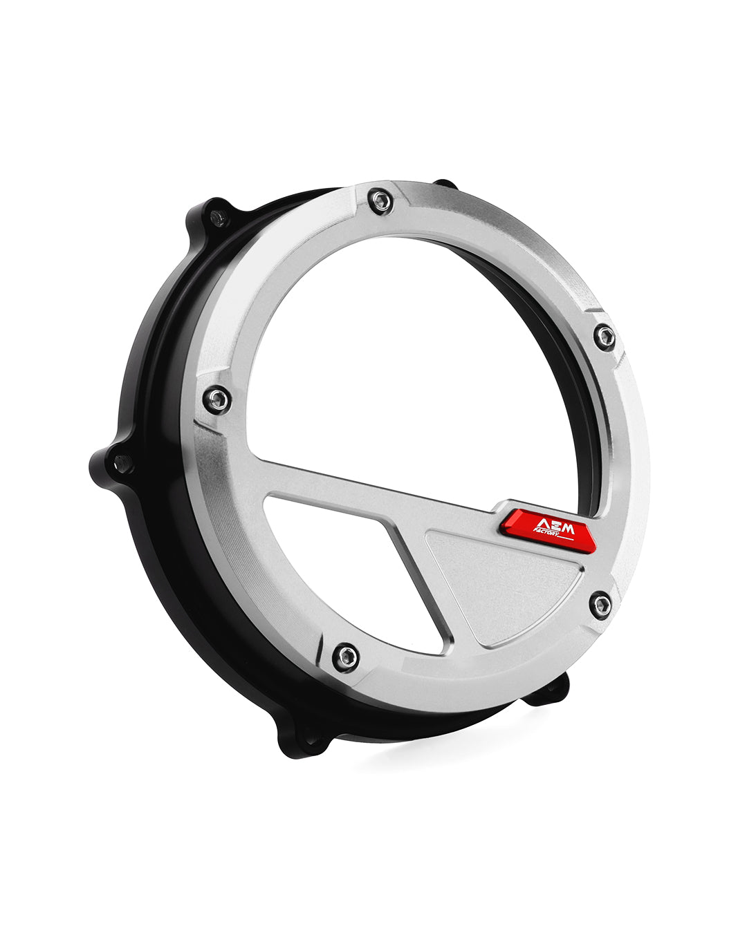 AEM Factory Clear Wet Clutch Cover for the Ducati Panigale / Streetfighter / Multistrada / Diavel V4 / S / Speciale