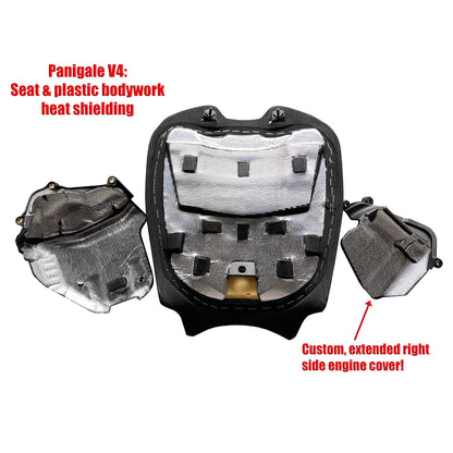 Ducati Spacers Heat Shield Kit for Ducati Panigale V4 and Streetfighter V4 (18-24)