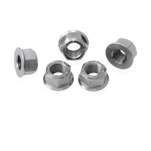 CNC Racing Titanium Flange / Sprocket Nuts for Ducati - (set of 5) M10x1.0