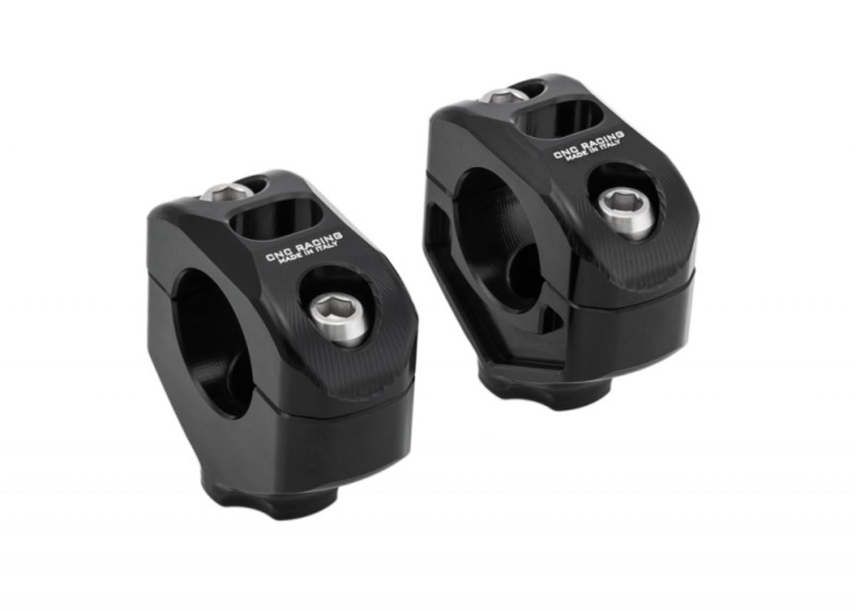 CNC Racing Universal 28mm Handlebar Clamp set - 48mm Total Height