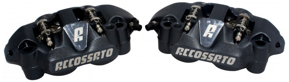 Accossato Monoblock Forged Radial Brake Caliper Distance 108 mm with Aluminium Pistons