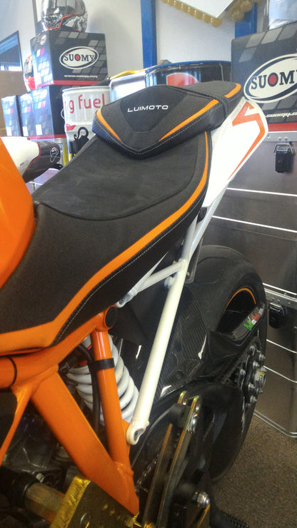 LUIMOTO (R) Rider Seat Covers for the KTM 1290 Super Duke R (17-19)
