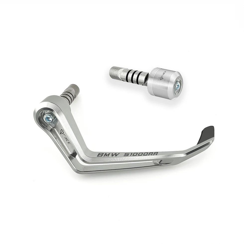 DB Race Billet Brake Lever Guard and Matching Bar End Set