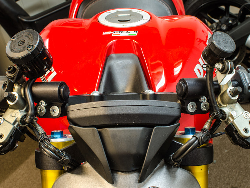 Woodcraft Ducati Monster 821 (15-17) / 1200 /S (14-16) Clipon Riser Adapter Plate With Bars