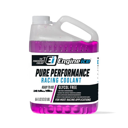 Engine Ice Pure Performance Powersports RACING Coolant (GLYCOL FREE) - 0.5 Gallon (64 oz)