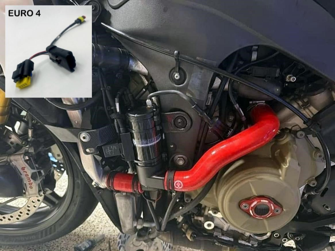 MonzaTech IEC Electronic Engine Temperature Cooling Kit for Ducati Panigale V4 (18-24)
