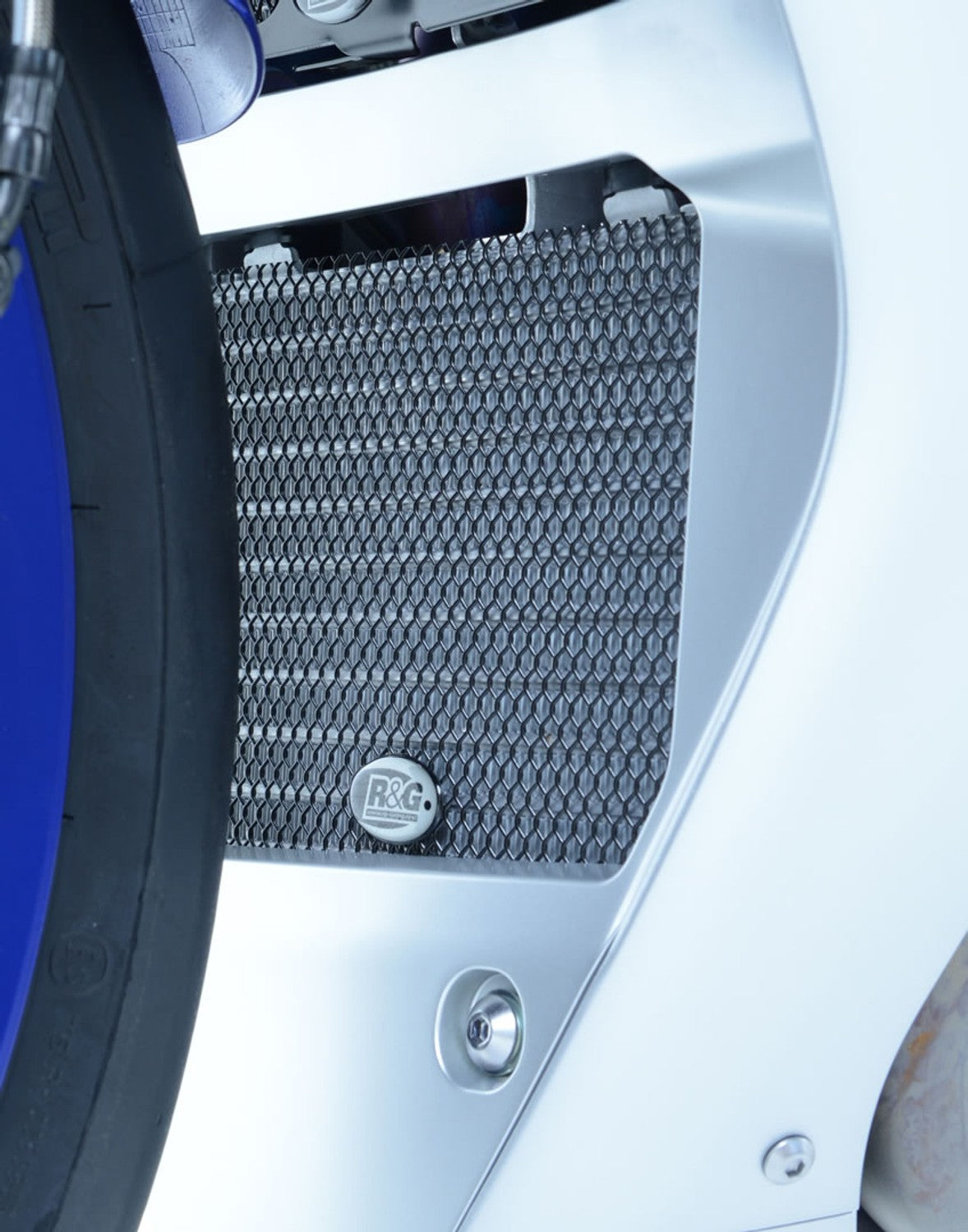 R&G Racing Radiator Guard for the Yamaha FZ-10/MT-10 '13-'22 / YZF-R1 '15-'22 / YZF-R1M '15-'19
