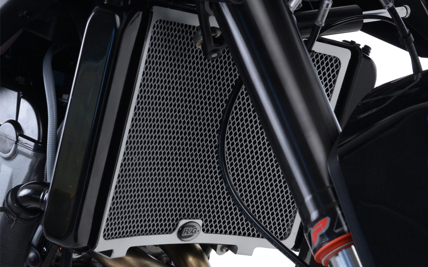 R&G Racing Radiator Guard (With the KTM Guard Modification) for the KTM 790 Duke '17-'21