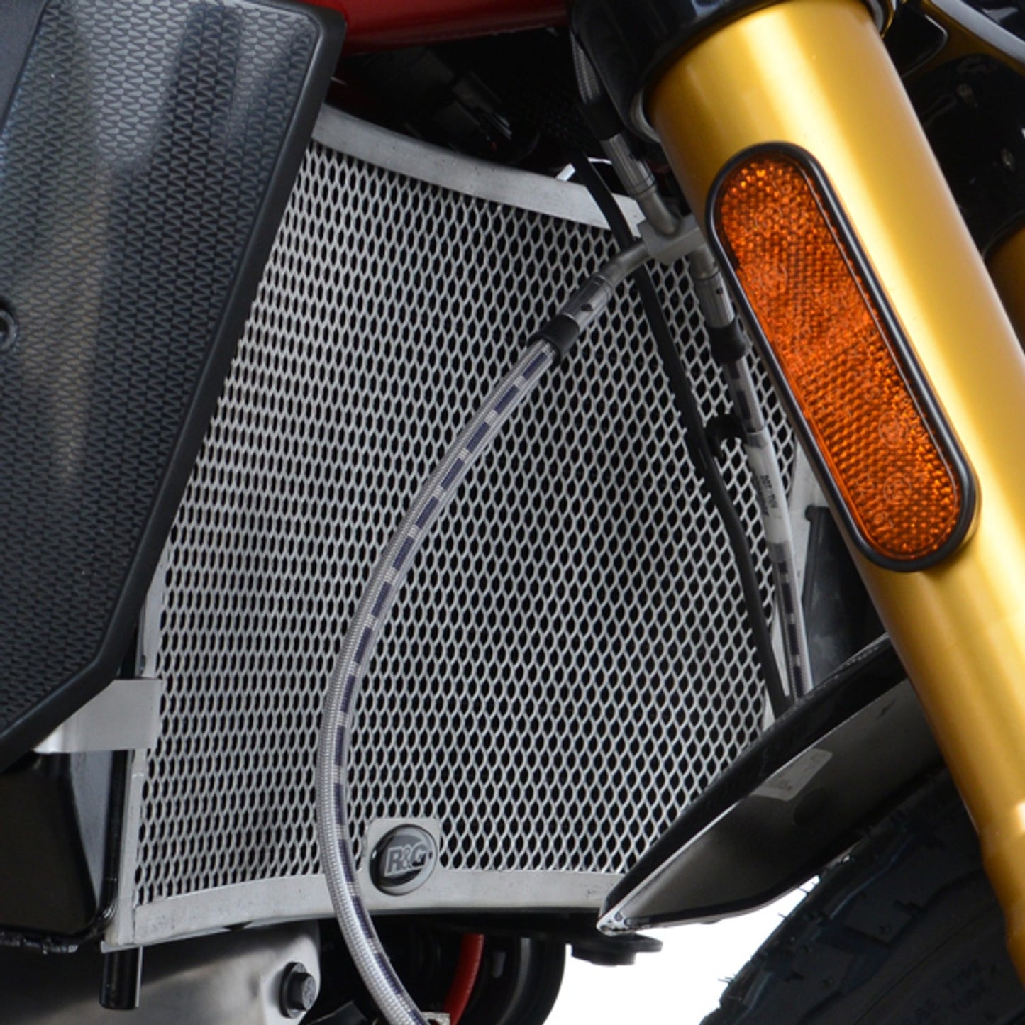 R&G Racing Radiator Guard for the Indian FTR 1200/S '19-22