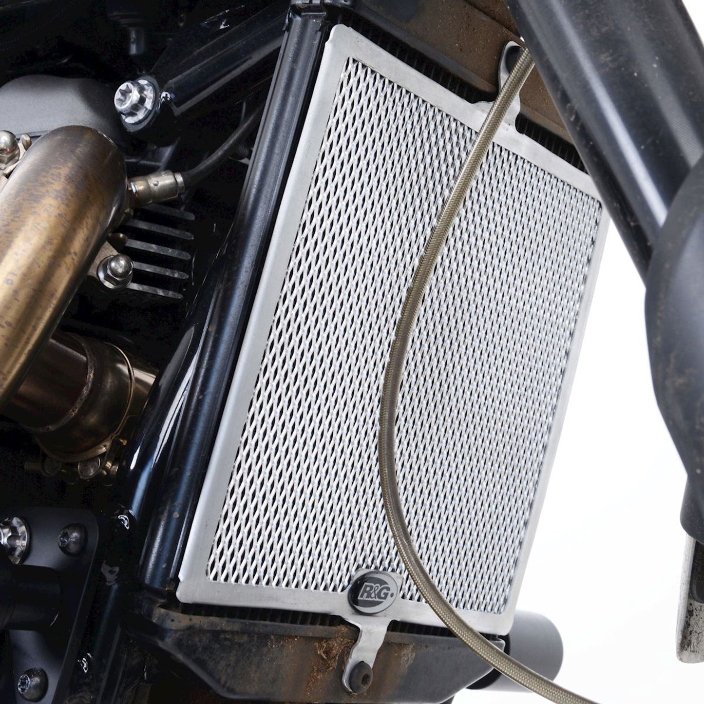R&G Racing Radiator Guard for the Triumph Scrambler 1200 '19-22