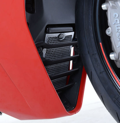 R&G Racing Radiator & Oil Cooler Guard Set for Ducati Supersport / S '17-'20, 950 Supersport / S '21-'22