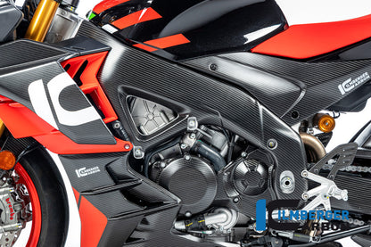 Ilmberger Carbon Frame Cover Left Side for the Aprilia RSV4 2021