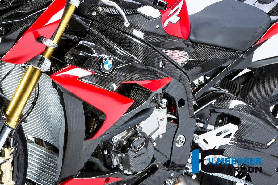 Ilmberger Carbon Framecover, Left Carbon for the BMW S 1000 R 2014-2016