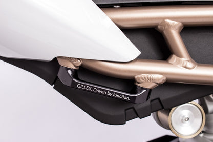 Gilles Passenger Peg Cover Kit for the BMW S1000RR (2020+) and S1000R (2021+)