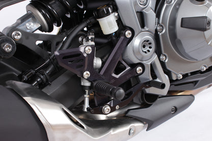 Gilles RCT10GT Rearsets for the Kawasaki Z900