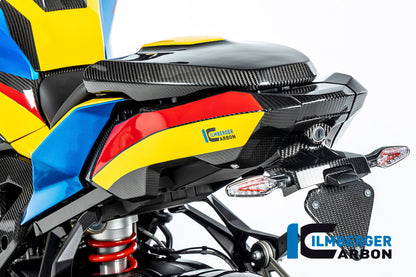 Ilmberger Carbon Subframe Cover Left Side (closed version for use without case holders) for the BMW S 1000 XR 2020-2023
