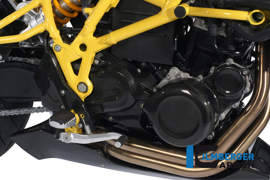 Ilmberger Carbon Front Sprocket Cover for the BMW F 800 GS '01-25 / 800 GS Adventure '05-24, Husqvarna Nuda 900 / Nuda 900 R '12-14