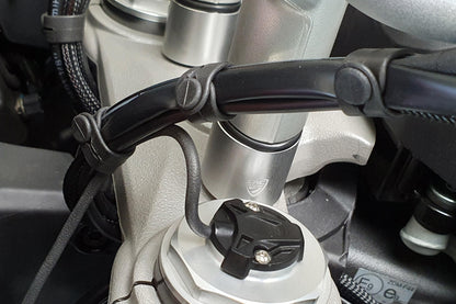 CNC Racing 30mm Handlebar Clamp Spacer Kit for Ducati Multistrada V4