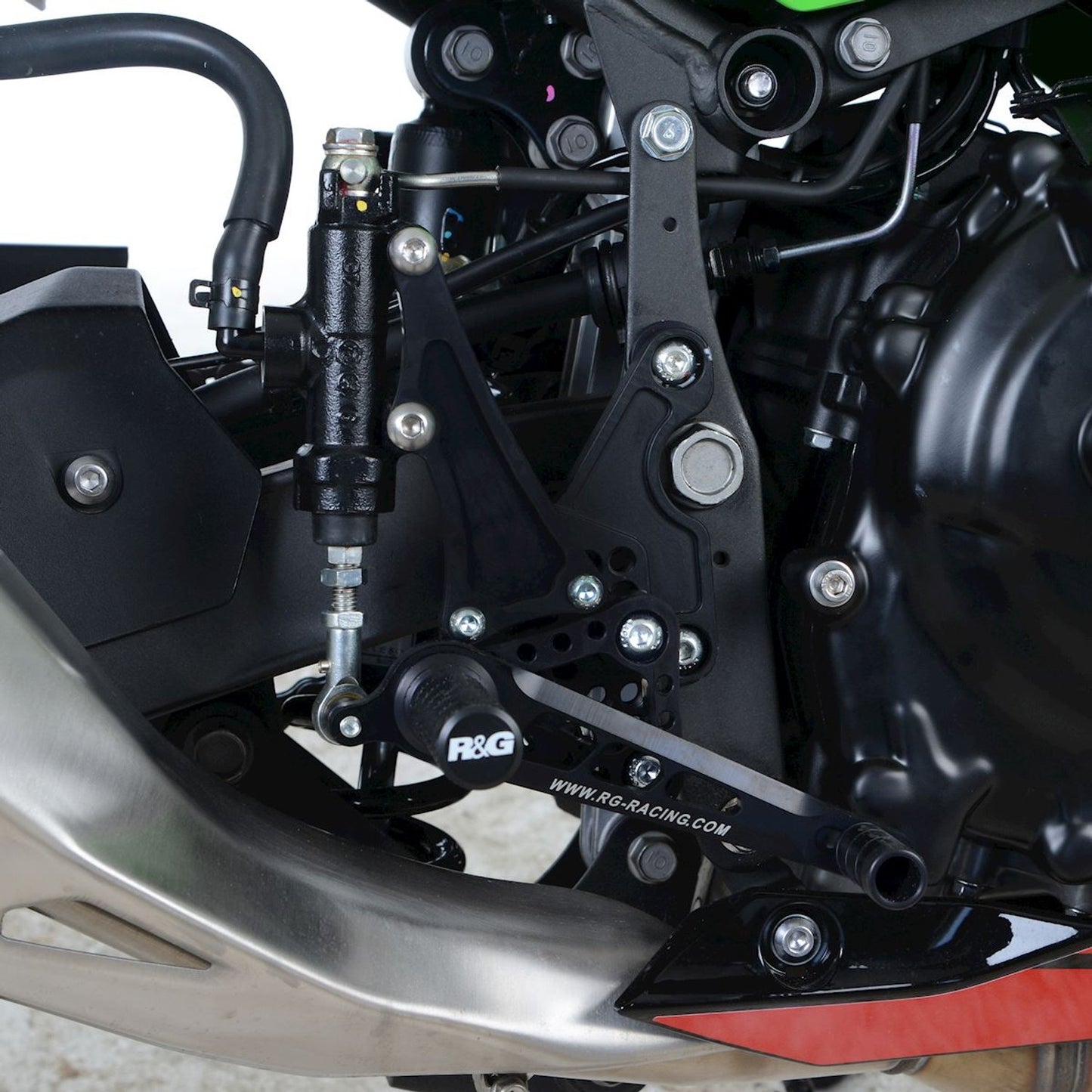 R&G Racing Rearsets for Kawasaki Ninja 250 '18-'19, Ninja 400 '18-'22