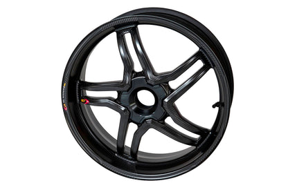BST Rapid TEK 5 Split-Spoke Carbon Fiber Rear Wheel for the Ducati Panigale / Streetfighter V2 and Supersport 939 / 950 - 5.5 x 17