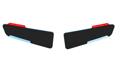 Rizoma Replacement Glass Set for Stealth Mirrors