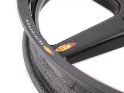 BST Twin TEK 5 Spoke Carbon Fiber Front Wheel for the Triumph Rocket III (06-13) - Includes Carrier - 3.5 x 18