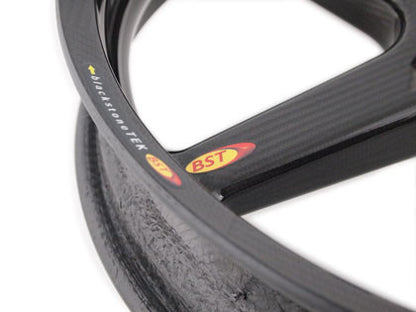 BST Twin TEK 5 Spoke Carbon Fiber Front Wheel for the Triumph Rocket III (06-13) - Includes Carrier - 3.5 x 18
