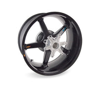 BST Twin TEK 5 Spoke Carbon Fiber Rear Wheel for the Triumph Rocket III (05-13) - Includes Carrier - 8.5 x 18