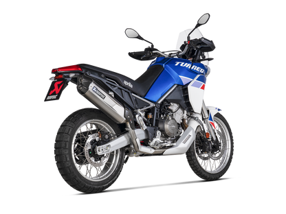 Akrapovic Slip-on Exhaust for the Aprilia Tuareg 660