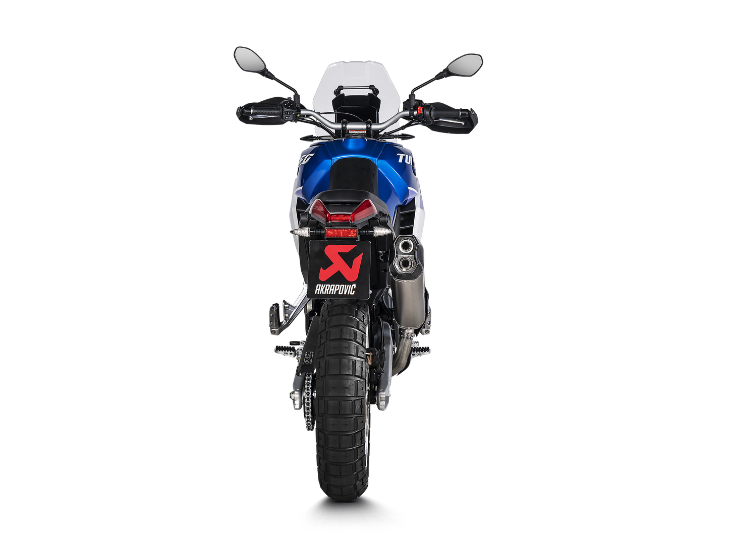 Akrapovic Slip-on Exhaust for the Aprilia Tuareg 660