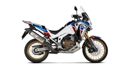 Akrapovic Slip-On Exhaust Honda Africa Twin / Adventure Sports 1100 (CRF1100L) (20-23)