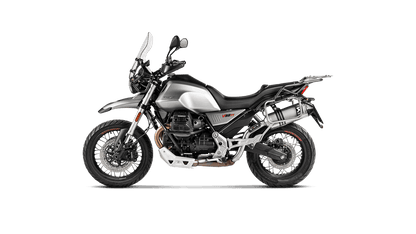 Akrapovic Titanium Slip-on Exhaust System for Moto Guzzi V85 TT (19-20)