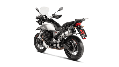 Akrapovic Titanium Slip-on Exhaust System for Moto Guzzi V85 TT (19-20)
