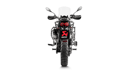 Akrapovic Titanium Slip-on Exhaust System for Moto Guzzi V85 TT (19-20)