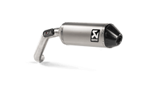 Akrapovic Titanium Slip-on Exhaust System for Moto Guzzi V85 TT (2021+)